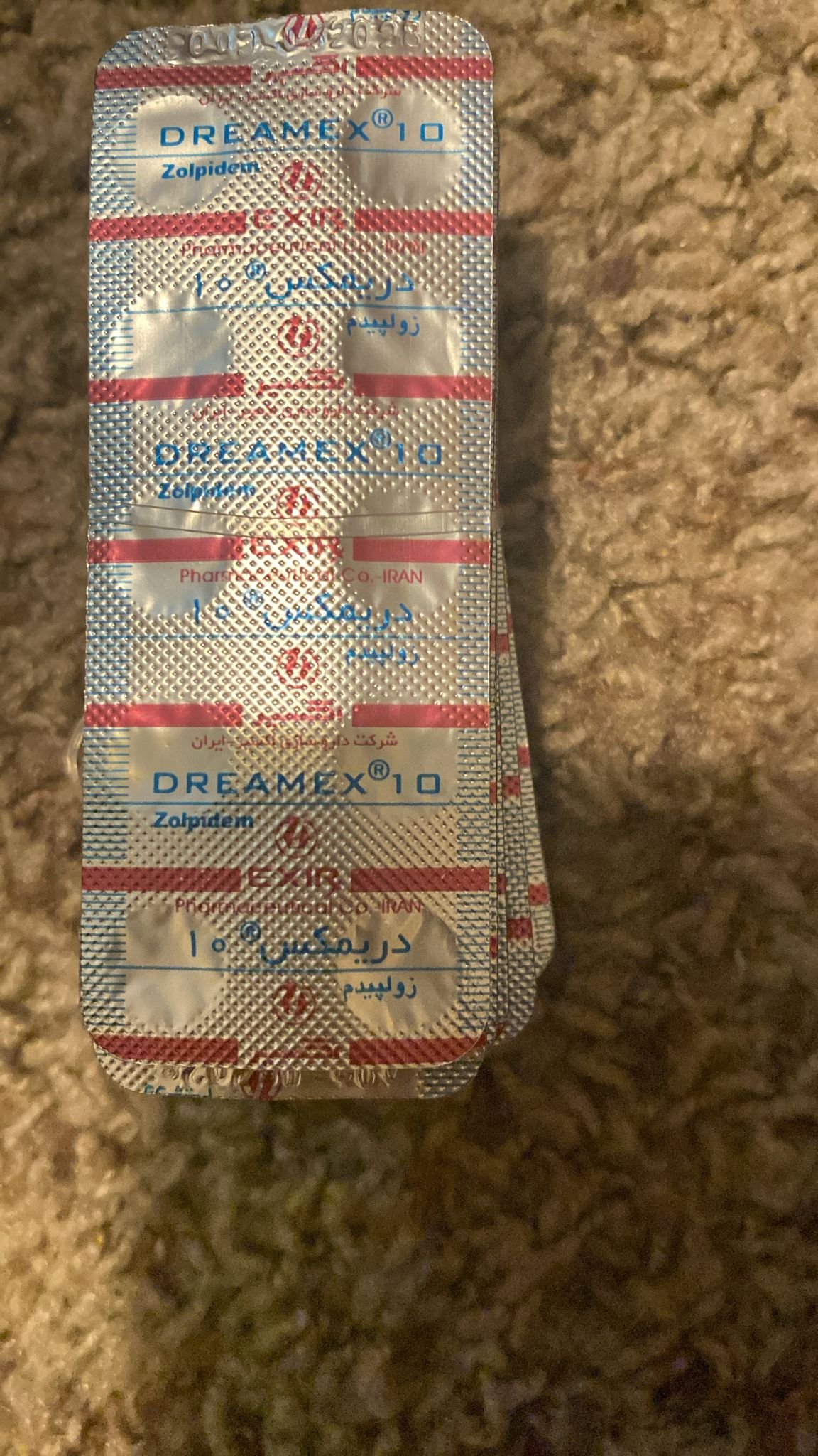 Dreamex Zolpidem 10mg