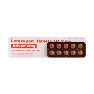 Lorazepam Ativan 2mg