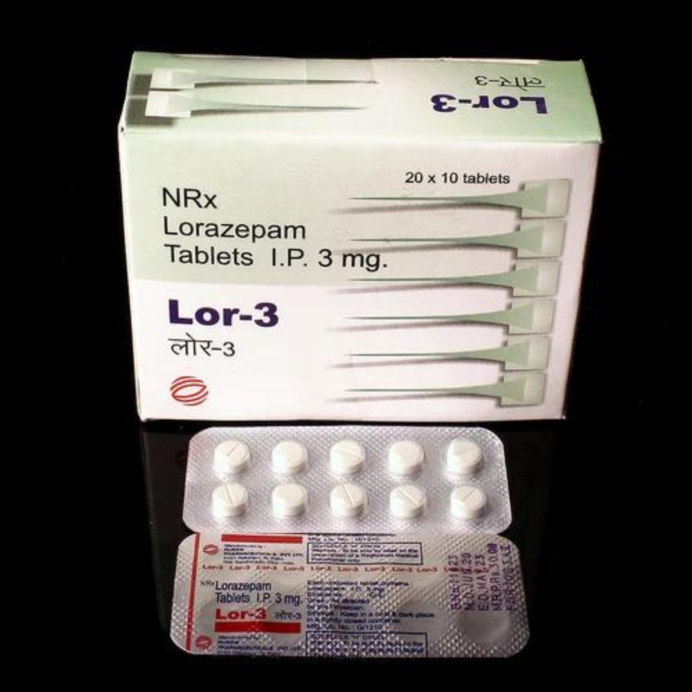 Lorazepam Lor 3 mg