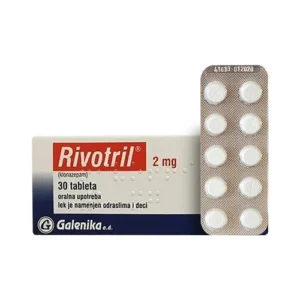 Rivotril Clonazepam 2mg