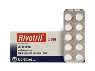 Rivotril Clonazepam 2mg